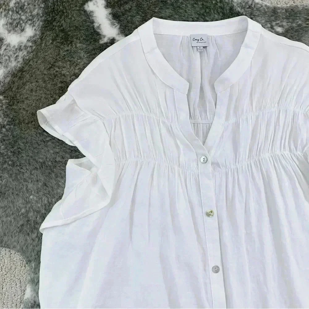 Cozy Co. Ruffle Blouse